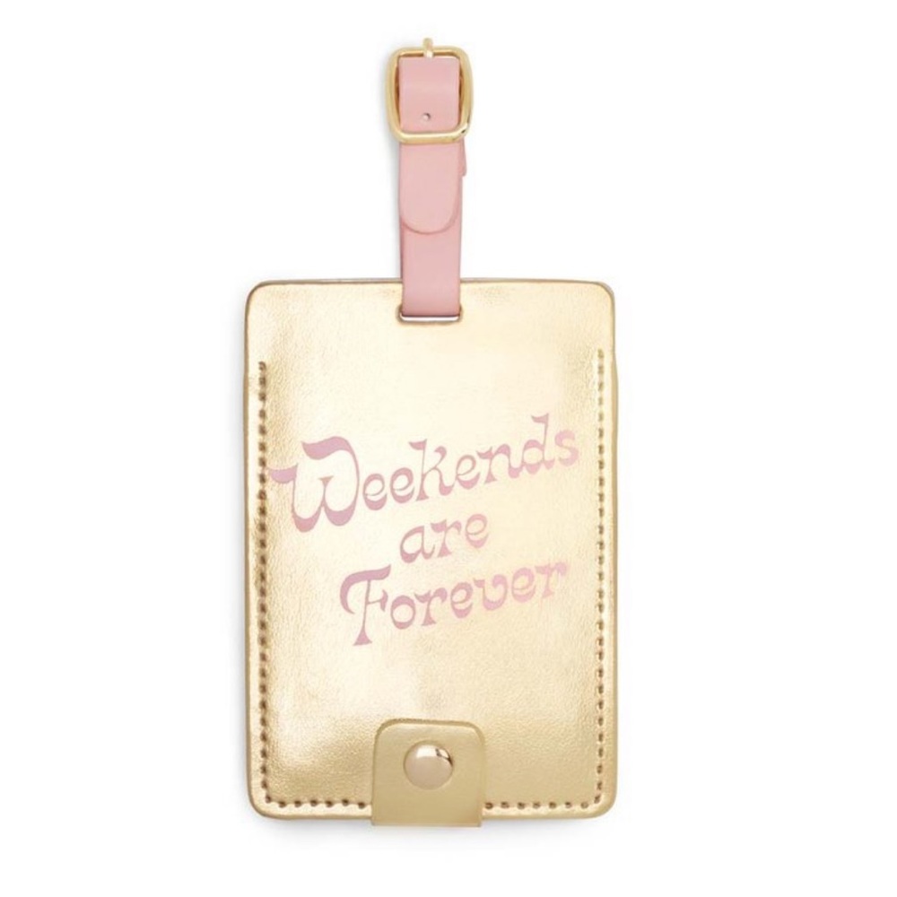 New! Ban.do gold luggage tag 🏷 ✨